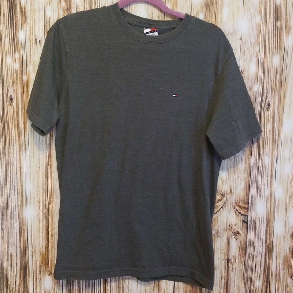 Tommy Hilfiger Gray Basic Tee - image 1